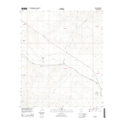 2014 Map of Calva, 2014 Print