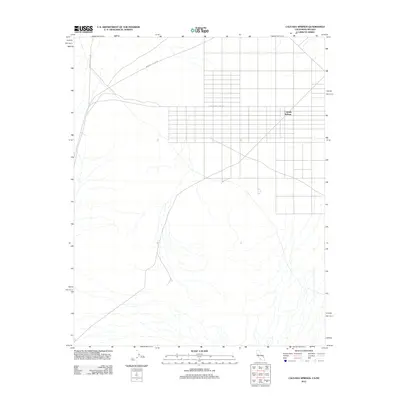 2012 Map of Calvada Springs, 2012 Print