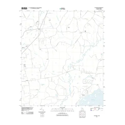 2011 Map of Calvary, 2011 Print
