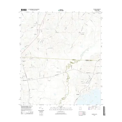 2014 Map of Calvary, 2014 Print