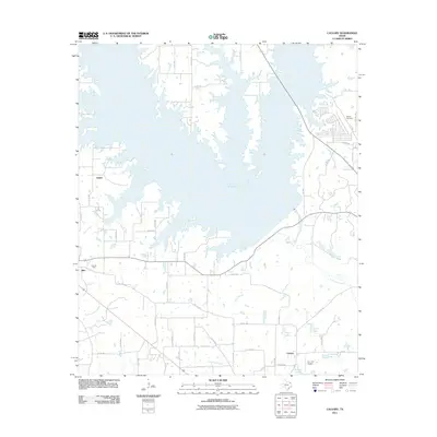 2011 Map of Calvary, 2011 Print
