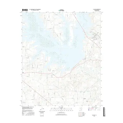 2016 Map of Calvary, 2016 Print