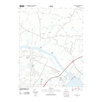 2010 Map of Calvert City, 2010 Print