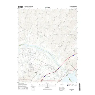 2016 Map of Calvert City, 2016 Print