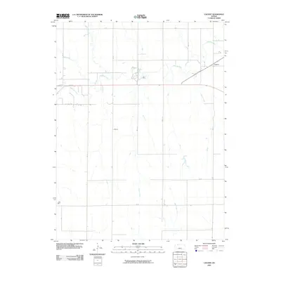 2009 Map of Calvert, 2009 Print