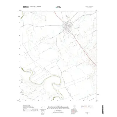 2019 Map of Calvert, 2019 Print