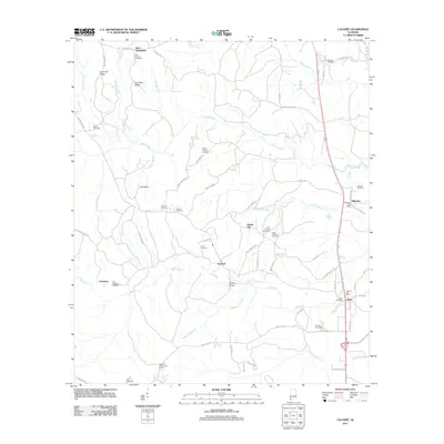 2011 Map of Calvert, 2011 Print