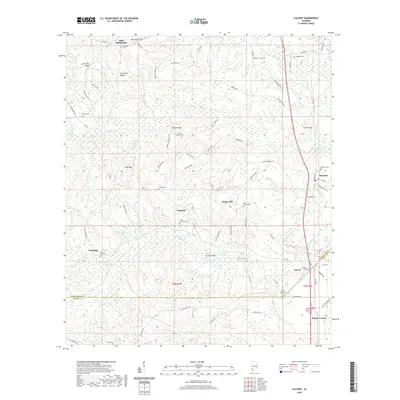 2020 Map of Calvert, 2020 Print