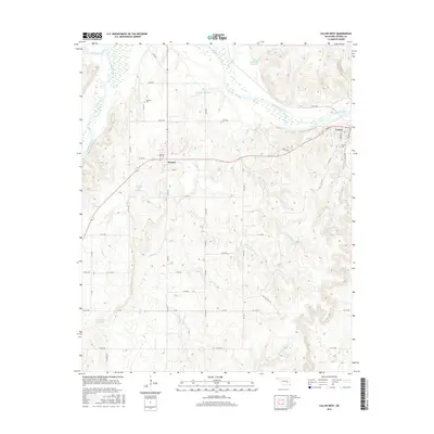2016 Map of Calvin West, 2016 Print