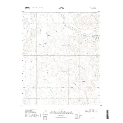 2018 Map of Calvin West, 2018 Print