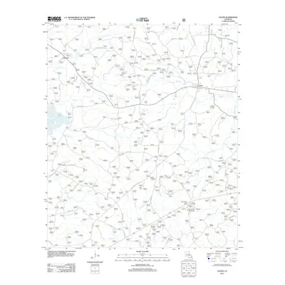 2012 Map of Calvin, 2012 Print