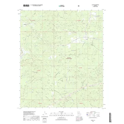 2018 Map of Calvin, 2018 Print