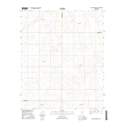 2017 Map of Camaleon Draw East, 2017 Print