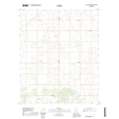 2023 Map of Camaleon Draw East, 2023 Print