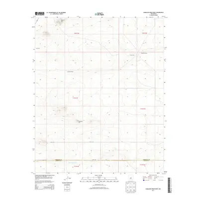 2013 Map of Camaleon Draw West, 2013 Print