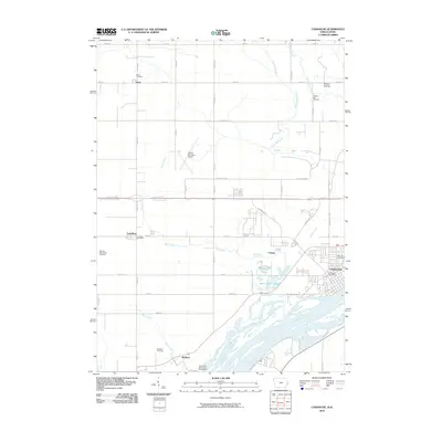2010 Map of Camanche, 2010 Print