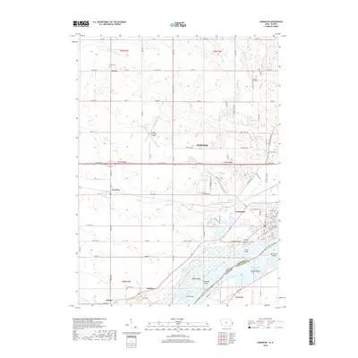 2018 Map of Camanche, 2018 Print