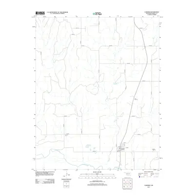 2012 Map of Camargo, 2012 Print