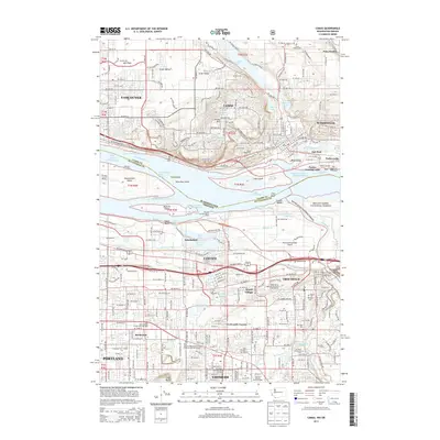 2013 Map of Camas, 2013 Print