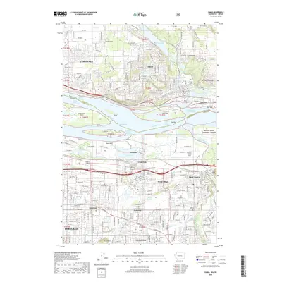2020 Map of Camas, 2020 Print