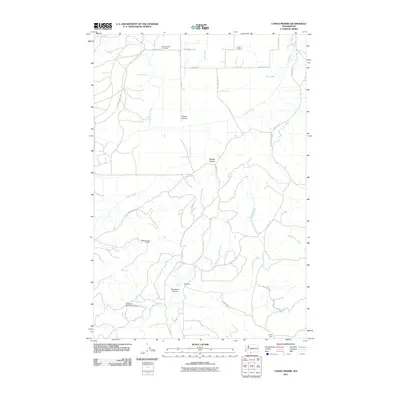 2011 Map of Camas Prairie, 2011 Print