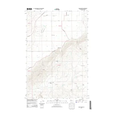 2014 Map of Camas Prairie, 2014 Print