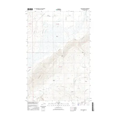 2017 Map of Camas Prairie, 2017 Print