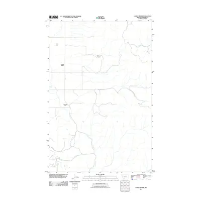 2011 Map of Camas Prairie, 2011 Print