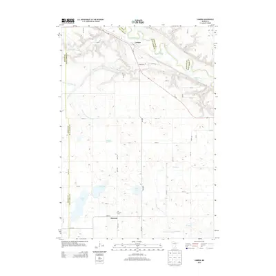 2013 Map of Cambria, 2013 Print