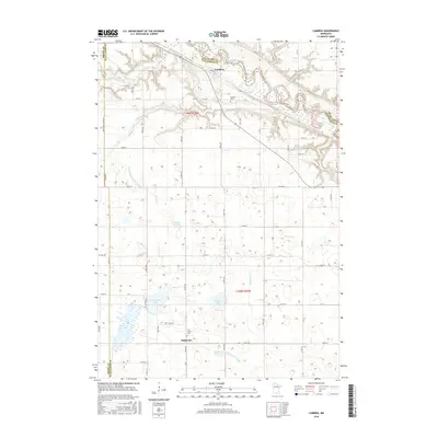 2016 Map of Cambria, 2016 Print