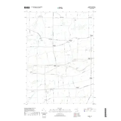 2019 Map of Cambria, 2019 Print