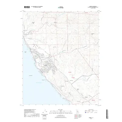 2018 Map of Cambria, 2018 Print