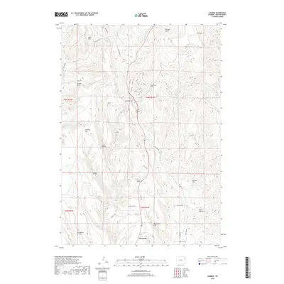 2018 Map of Cambria, 2018 Print