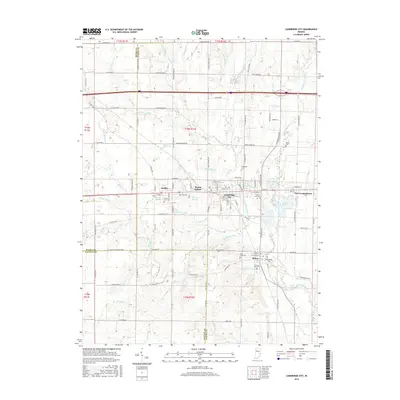 2016 Map of Cambridge City, 2016 Print