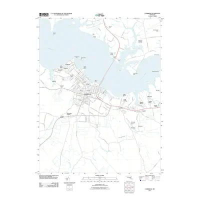 2011 Map of Cambridge, 2011 Print