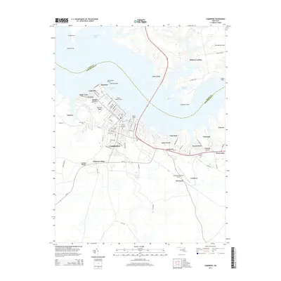 2014 Map of Cambridge, 2014 Print
