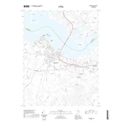 2019 Map of Cambridge, 2019 Print