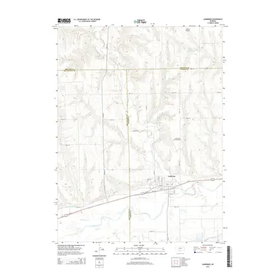 2014 Map of Cambridge, 2014 Print