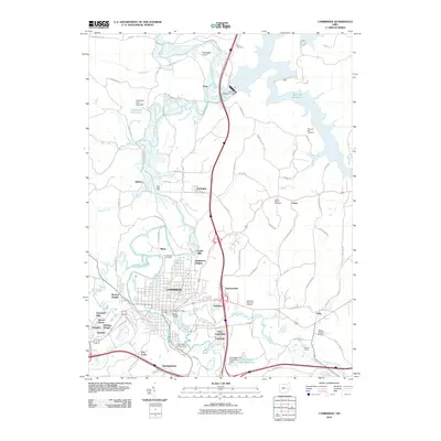 2010 Map of Cambridge, 2010 Print