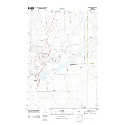 2013 Map of Cambridge, 2013 Print