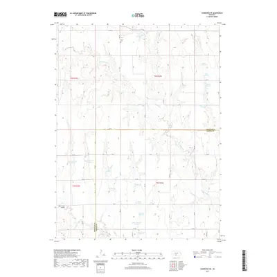 2017 Map of Cambridge NE, 2017 Print