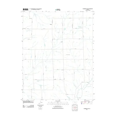 2012 Map of Cambridge NW, 2012 Print
