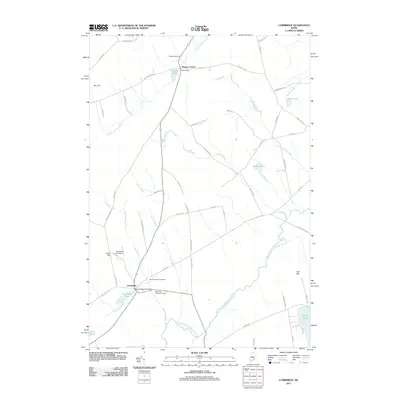 2011 Map of Cambridge, 2011 Print