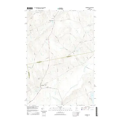 2014 Map of Cambridge, 2014 Print