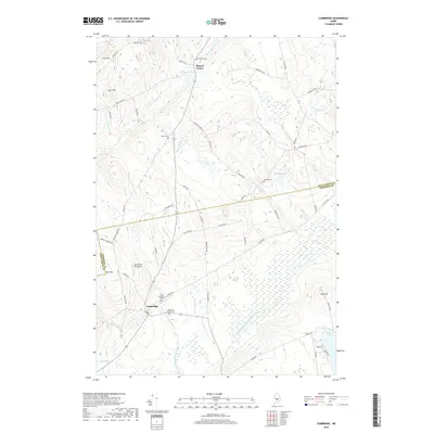 2018 Map of Cambridge, 2018 Print