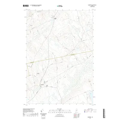 2021 Map of Cambridge, 2021 Print