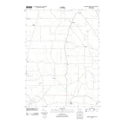 2010 Map of Cambridge Springs NE, 2010 Print