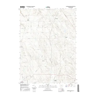 2016 Map of Cambridge Springs NE, 2016 Print