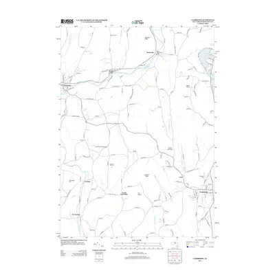 2013 Map of Cambridge, 2013 Print