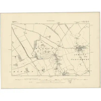 1884 Map of Cambridgeshire XLII.SE